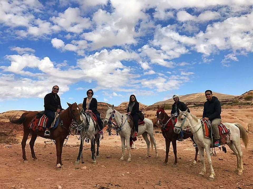 ホテル Ammarin Bedouin Camp ワディ・ムーサ エクステリア 写真